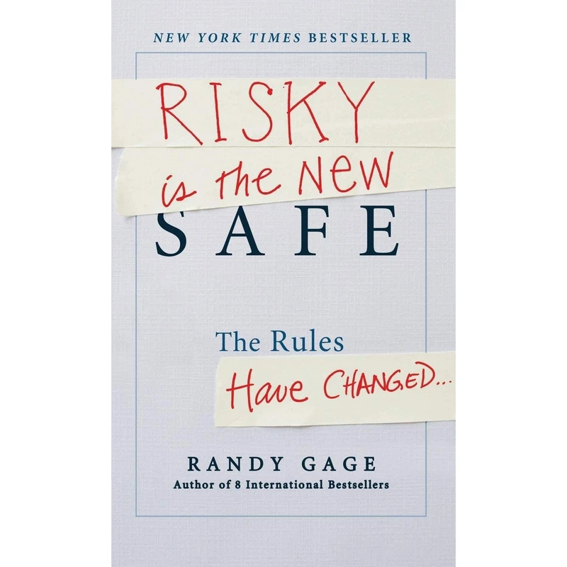 کتاب Risky is the New Safe اثر Randy Gage انتشارات Wiley