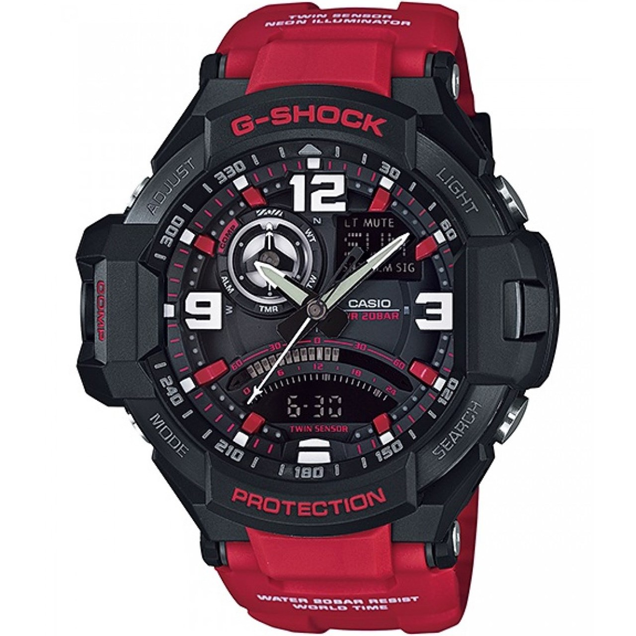 ساعت کاسیو مدل GA-1000-4BDR ساعت کاسیو مدل GA-1000-4BDR