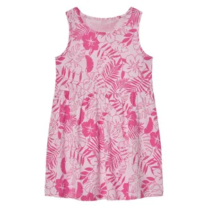 پیراهن بدون آستین یقه گرد دخترانه لوپیلو مدل SEP-MODSAZ0704