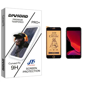 JF Diamond glass Ceramics Screen Protector For Apple اپل iPhone 8 Plus
