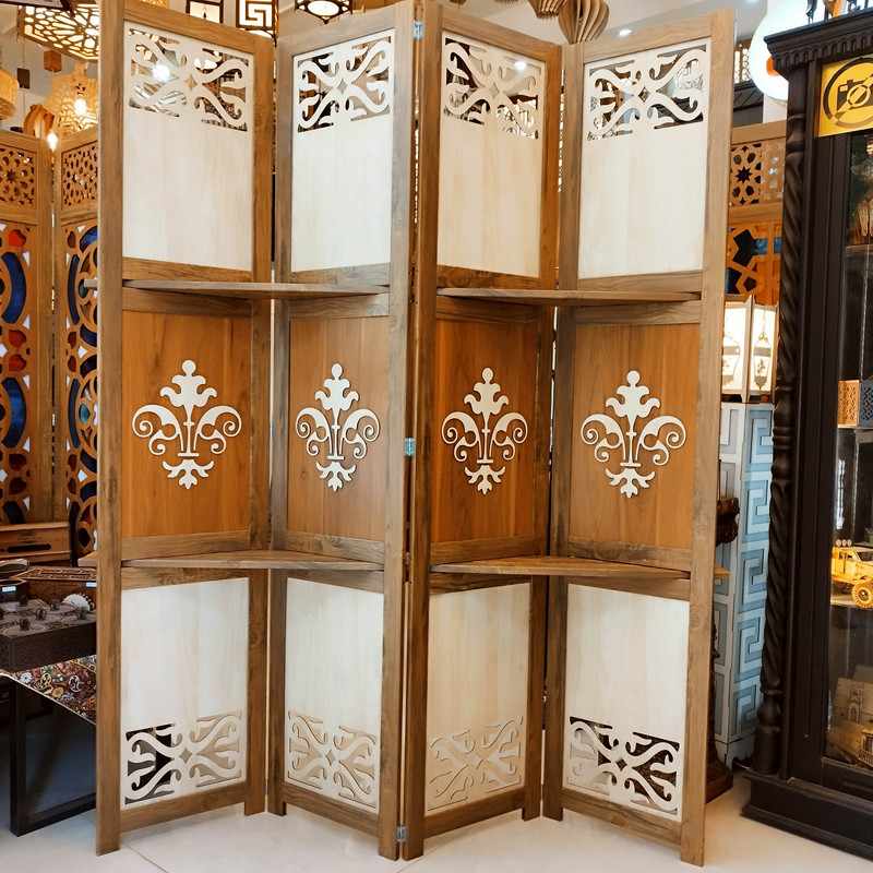 پارتیشن مدل پاراوان طاقچه دار کد p-shelf-t25