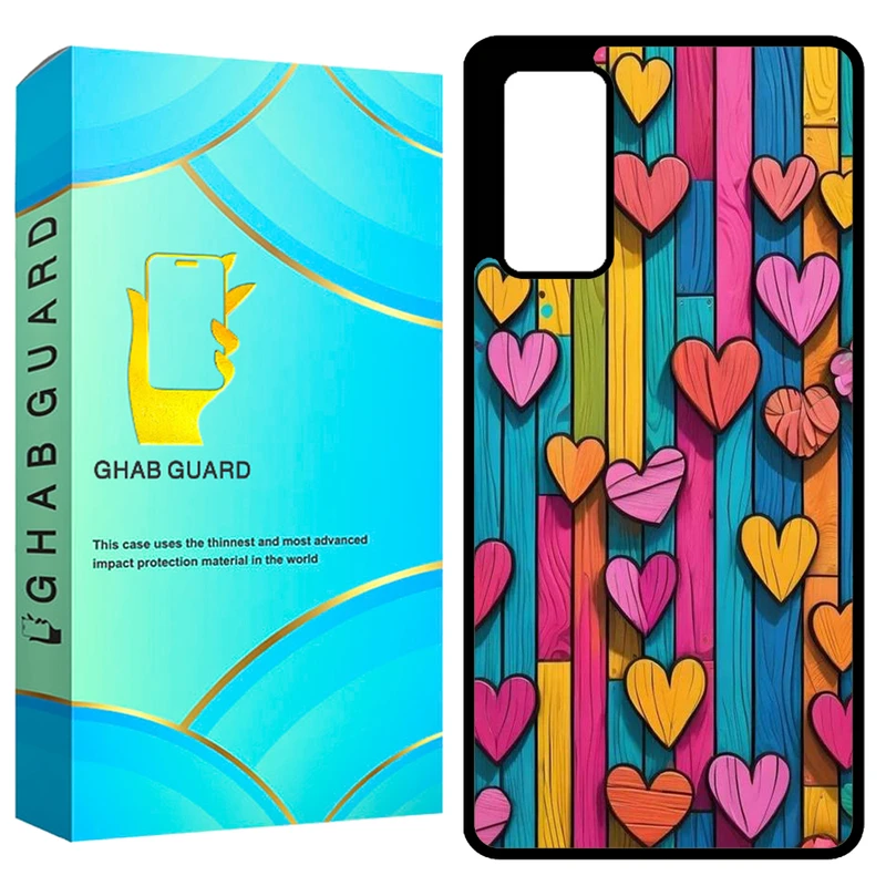 کاور قاب گارد طرح قلب مدل GCHPS20U مناسب برای گوشی موبایل سامسونگ Galaxy S20 Ultra 4G / Galaxy S20 Ultra 5G    