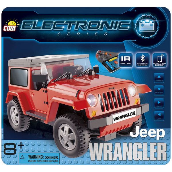 ماشین بازی کنترلی کوبی مدل Jeep Wrangler 21920 ماشین بازی کنترلی کوبی مدل Jeep Wrangler 21920