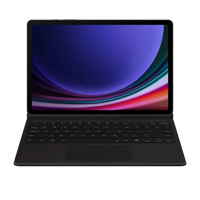 کیف کلاسوری کیبورد دار سامسونگ مدل EF-DX725UBCGCN مناسب برای تبلت سامسونگ Galaxy Tab S9/ S9 FE / S9 FE 5G / S9 5G
