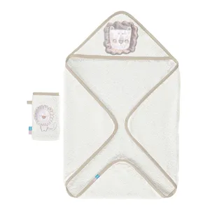 ست دو تکه حوله کودک رزبورن مدل LION CUBS