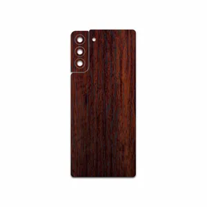 MAHOOT Red-Wood Cover Sticker for Samsung Galaxy S21 Plus 5G