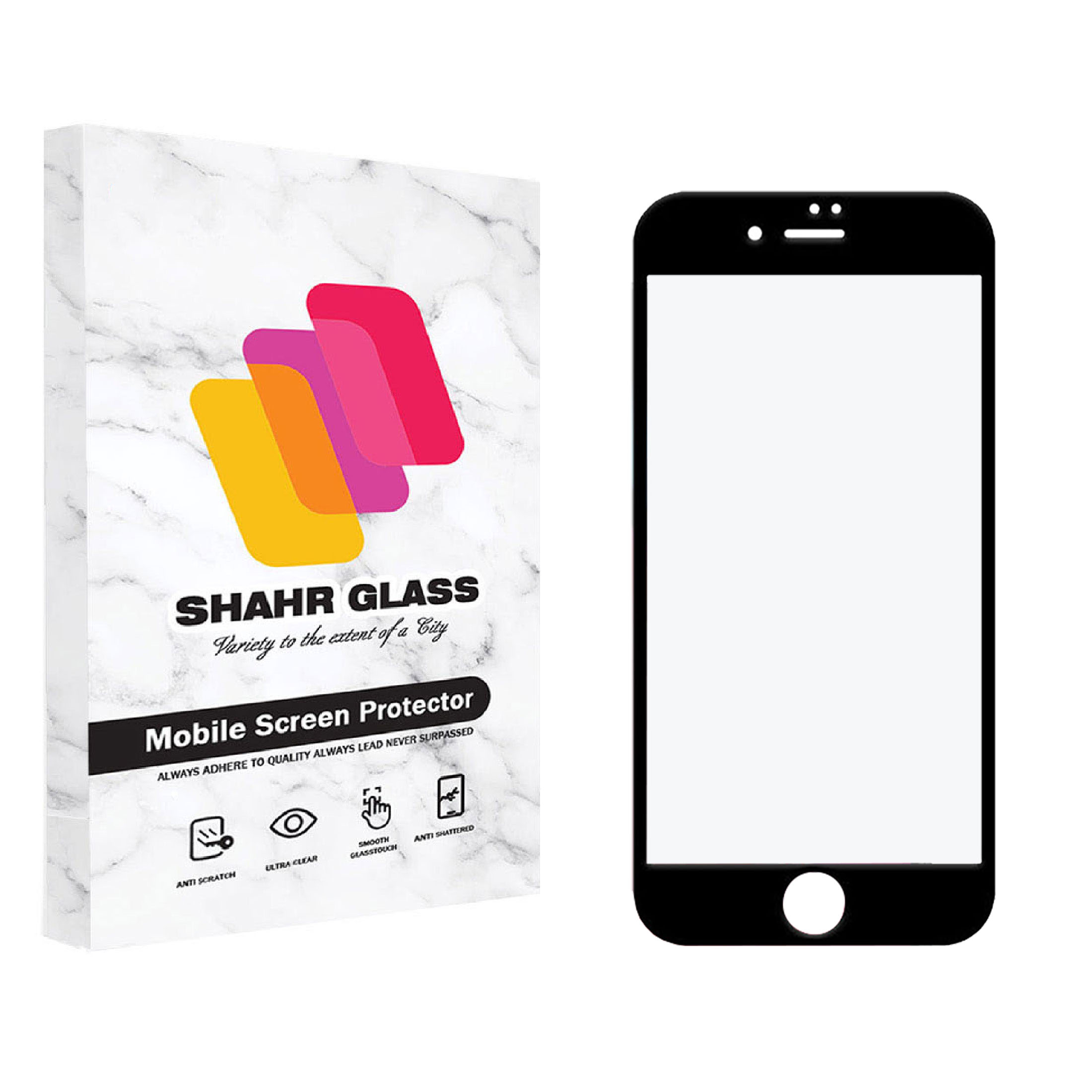 محافظ صفحه نمایش مات شهر گلس مدل CMT مناسب برای گوشی موبایل اپل iPhone 7 / 8 / SE 2020 / SE 2022