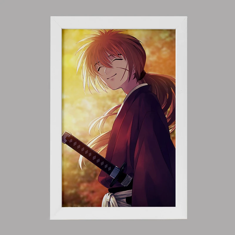 تابلو خندالو مدل انیمه رورونی کنشین کد 34897