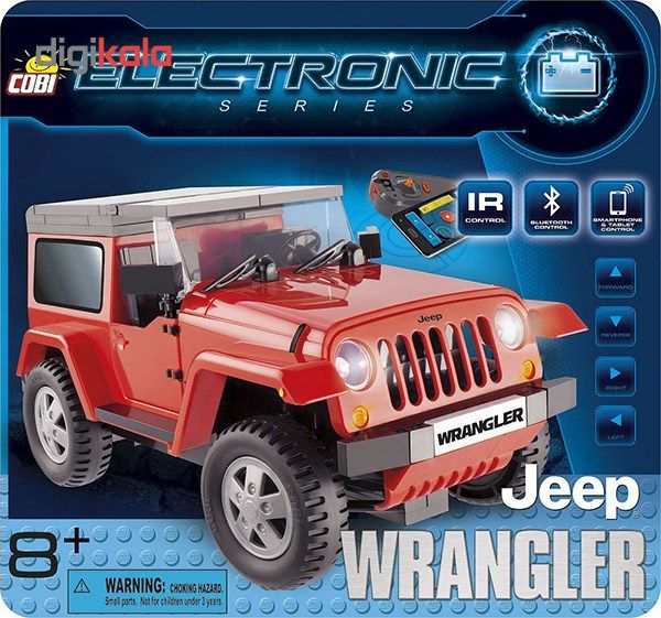 ماشین بازی کنترلی کوبی مدل Jeep Wrangler 21920