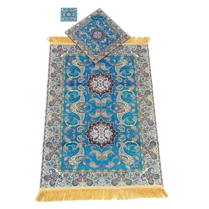 سجاده و جانماز مدل گل نقش اسلیمی کد 8002