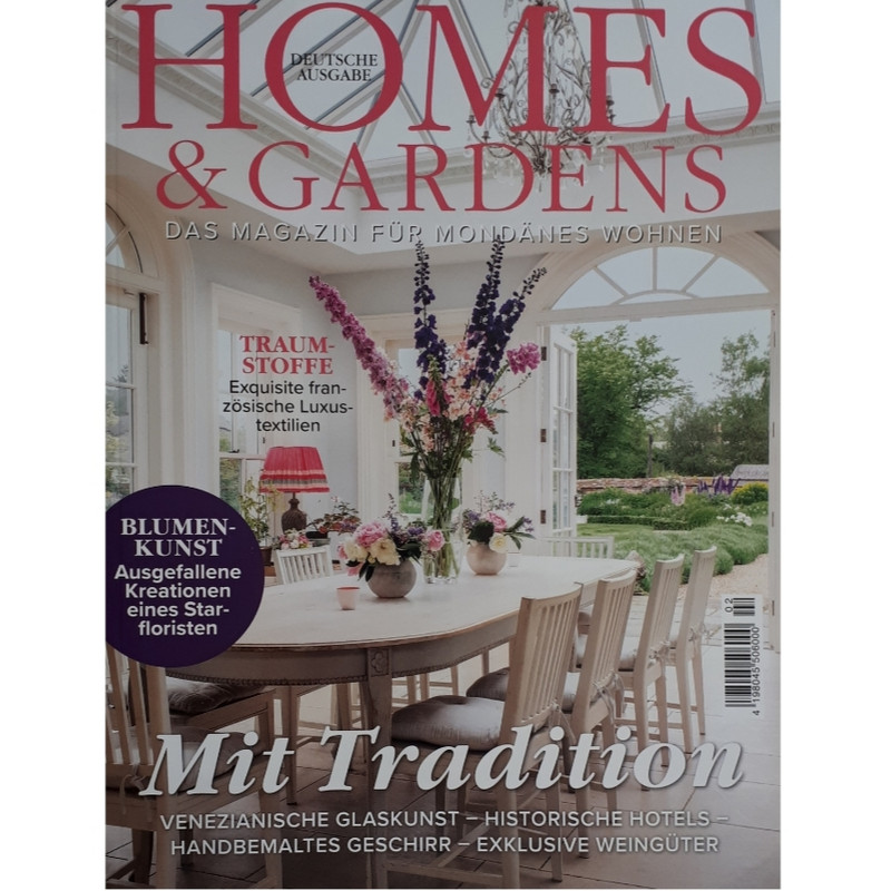 مجله Homes and Gardens آوریل 2024