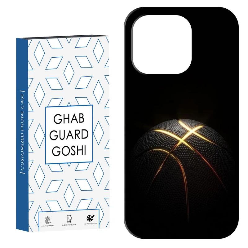 کاور قاب گارد گوشی طرح بسکتبال کد Dimo-103 مناسب برای گوشی موبایل اپل IPHONE 15 PRO MAX   
