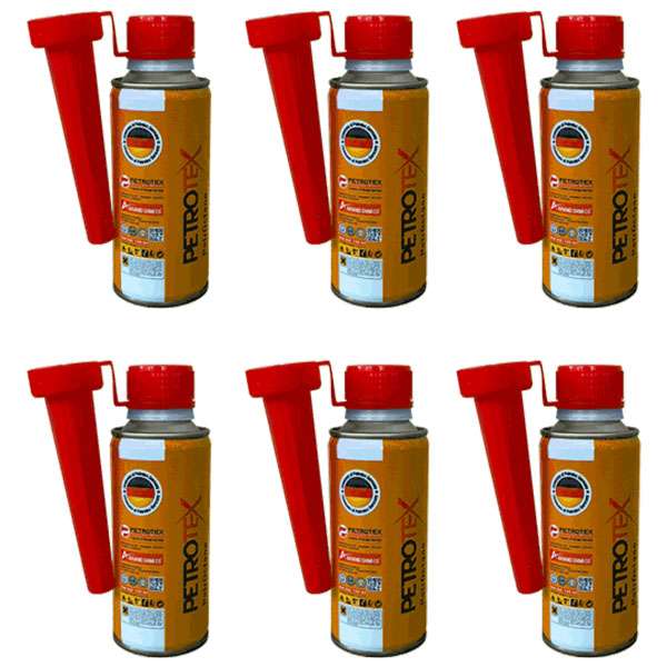 مکمل سوخت خودرو پتروتکس مدل PetrOctane حجم 150 میلی لیتر بسته 6 عددی
