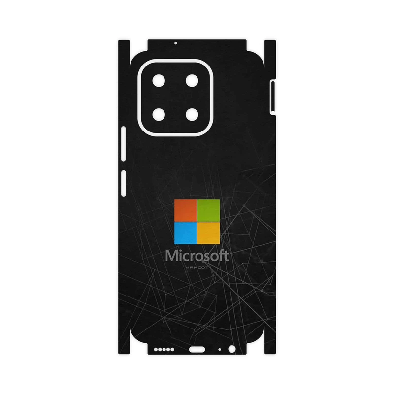 برچسب پوششی ماهوت مدل Microsoft_Logo-FullSkin مناسب برای گوشی موبایل آنر X6b