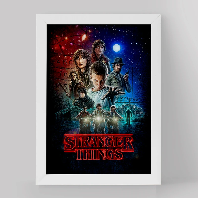 تابلو خندالو مدل استرینجر تینگز مدل Stranger Things کد 10845