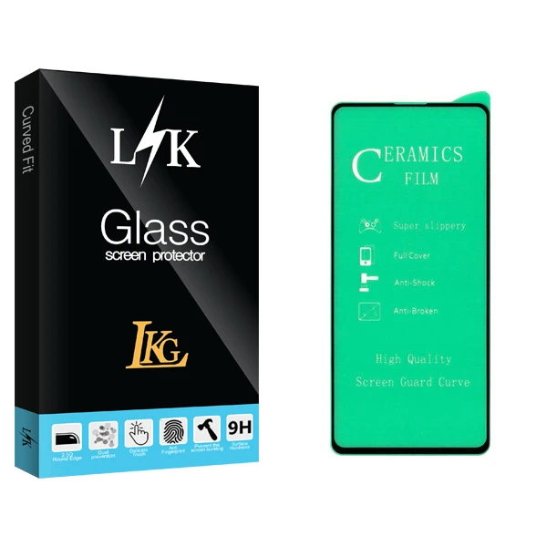 محافظ صفحه نمایش سرامیکی ال کا جی مدل LK Glass مناسب برای گوشی موبایل سامسونگ Galaxy A21s