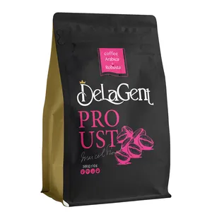 دانه قهوه میکس عربیکا 30 و روبوستا 70 پروست دلاژنت - 500 گرم