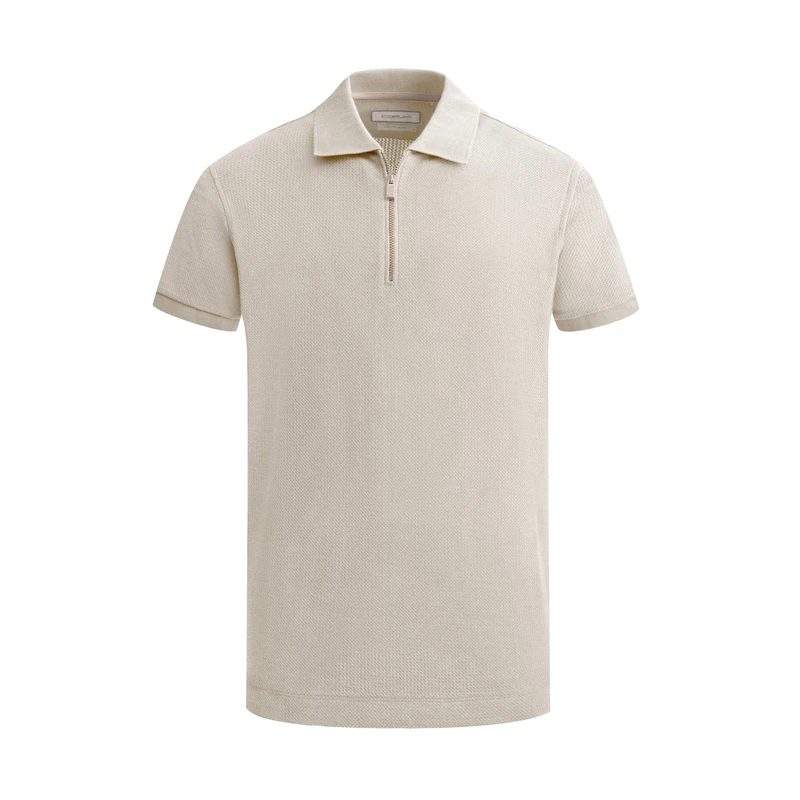 پولوشرت آستین کوتاه یقه برگردان مردانه کروم مدل 2612302 