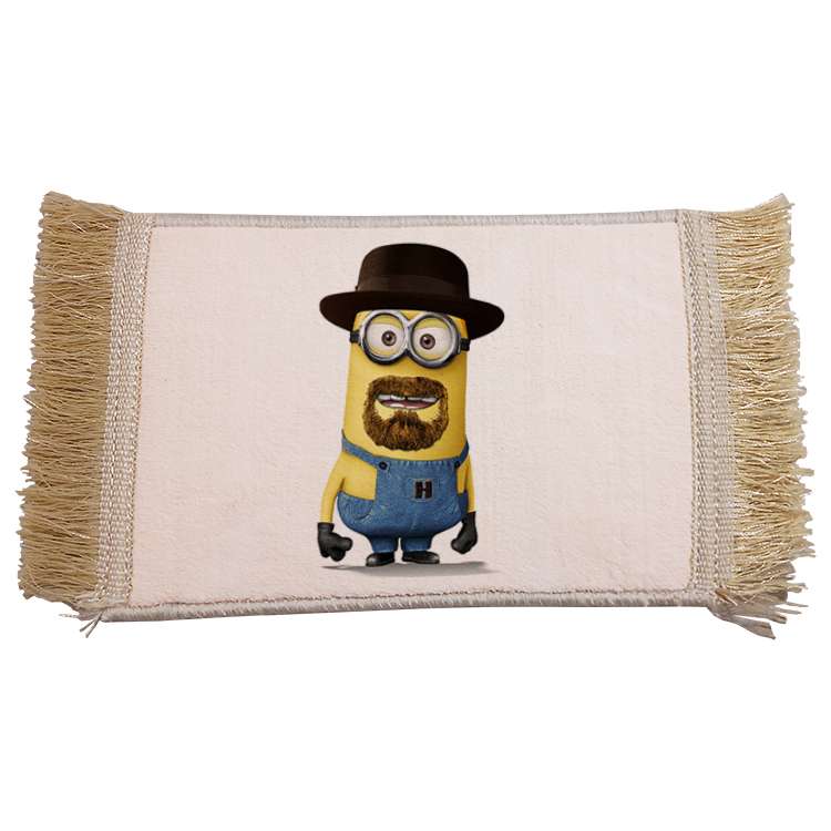 فرش ماشینی دیوارکوب مدل مینیون کد 72