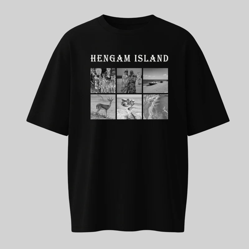 تی‌شرت آستین کوتاه زنانه مدل جزیره هنگام کد 77744