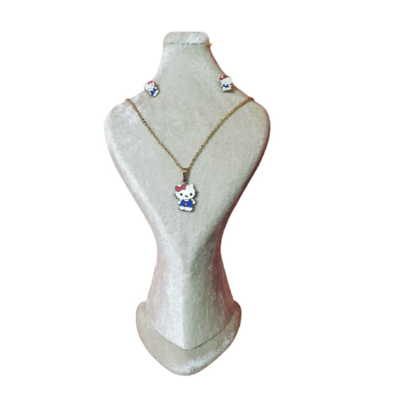 گردنبند دخترانه مدل عروسکی کد 3030 گردنبند دخترانه مدل عروسکی کد 3030