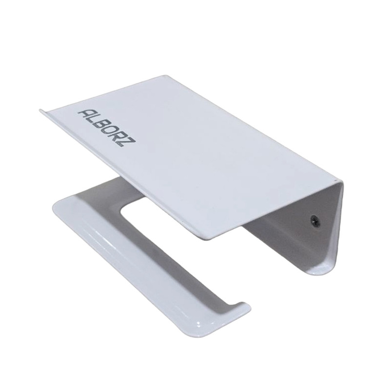 پایه رول دستمال توالت البرز مدل فلزی