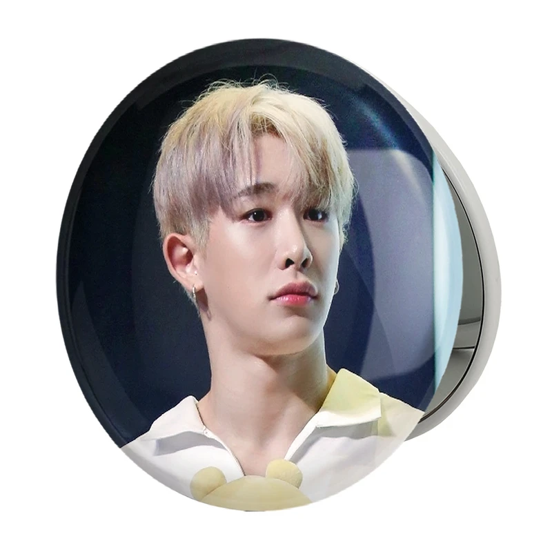 آینه جیبی خندالو طرح ونهو گروه مانستا اکس Monsta X مدل تاشو کد 21187 