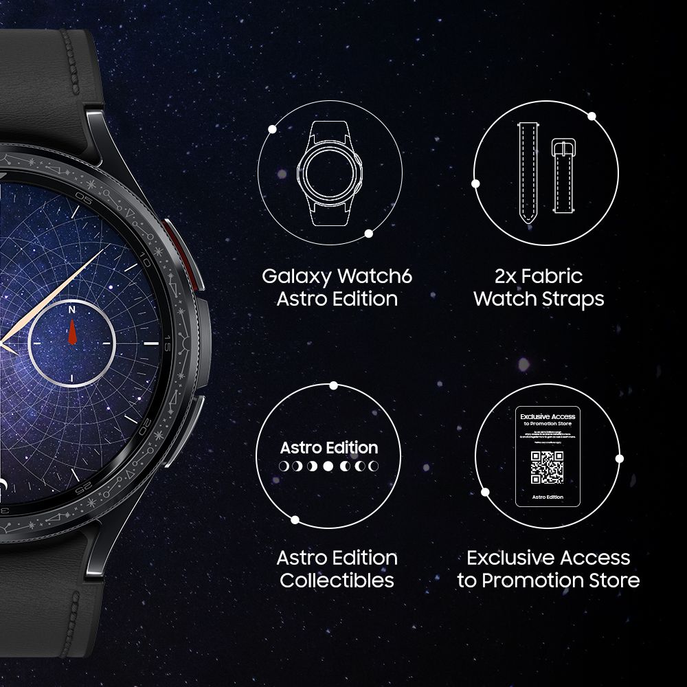 ساعت هوشمند سامسونگ مدل Galaxy Watch6 Classic Astro Edition 47mm -  - 6