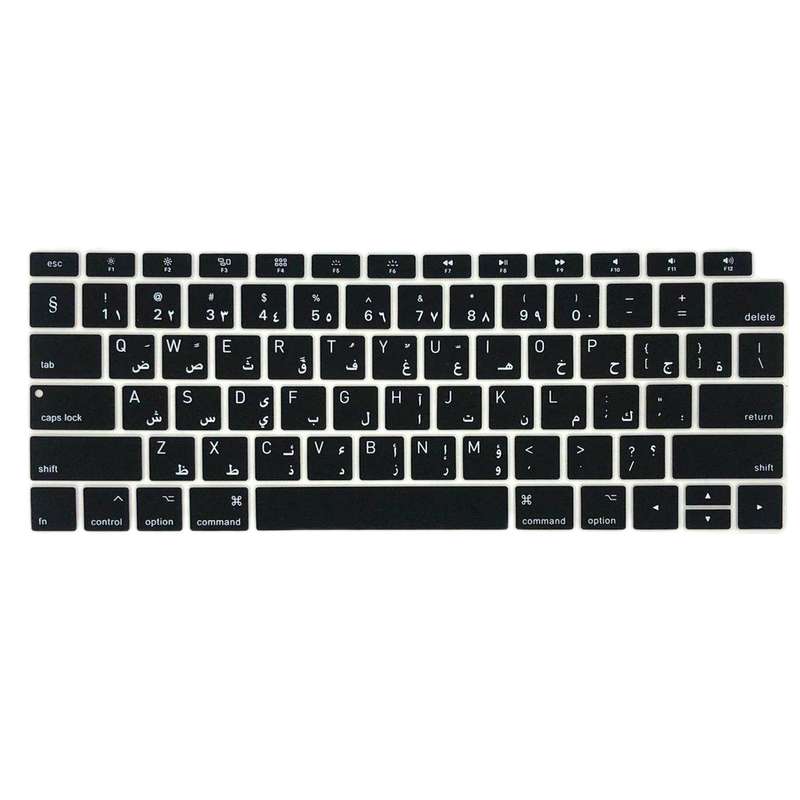 محافظ كيبورد با حروف فارسی مدل A1932 مناسب برای لپ تاپ اپل MacBook New Air 2019 محافظ كيبورد با حروف فارسی مدل A1932 مناسب برای لپ تاپ اپل MacBook New Air 2019