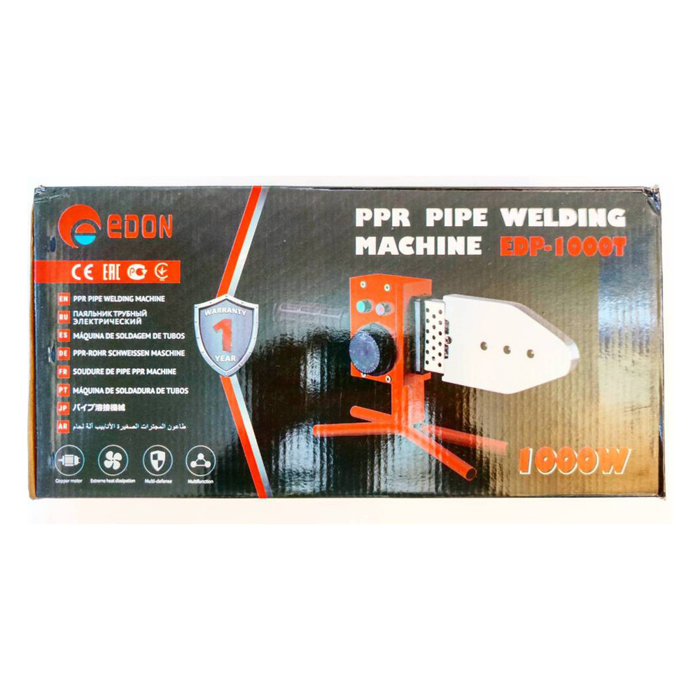 دستگاه جوش لوله پلیمری ادون مدل EDP-1000T دستگاه جوش لوله پلیمری ادون مدل EDP-1000T