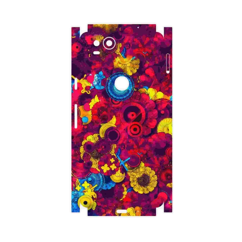 برچسب پوششی ماهوت مدل Vector Flower Garden Digital Art-FullSkin مناسب برای گوشی موبایل گوگل Pixel 2