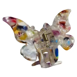 کلیپس مو زنانه مدل پروانه گرانیتی کد00201584