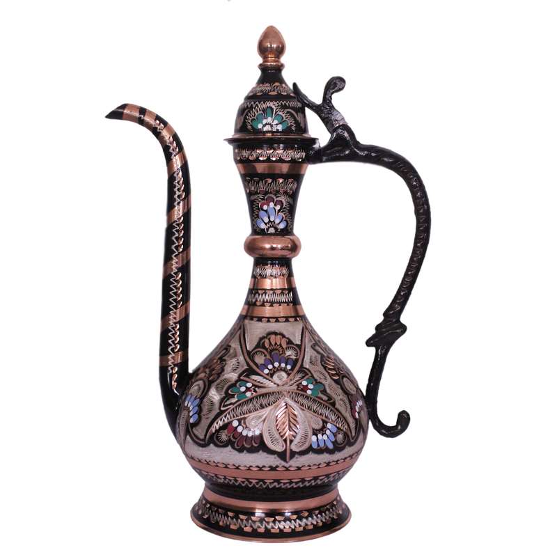  گلاب پاش میناکاری طرح  شکم دار کد 048