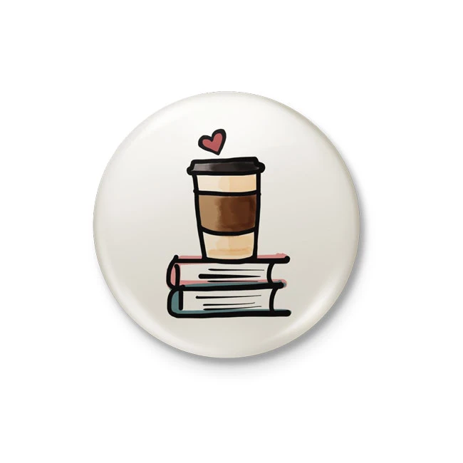 پیکسل مدل کتاب و قهوه کد DDP495