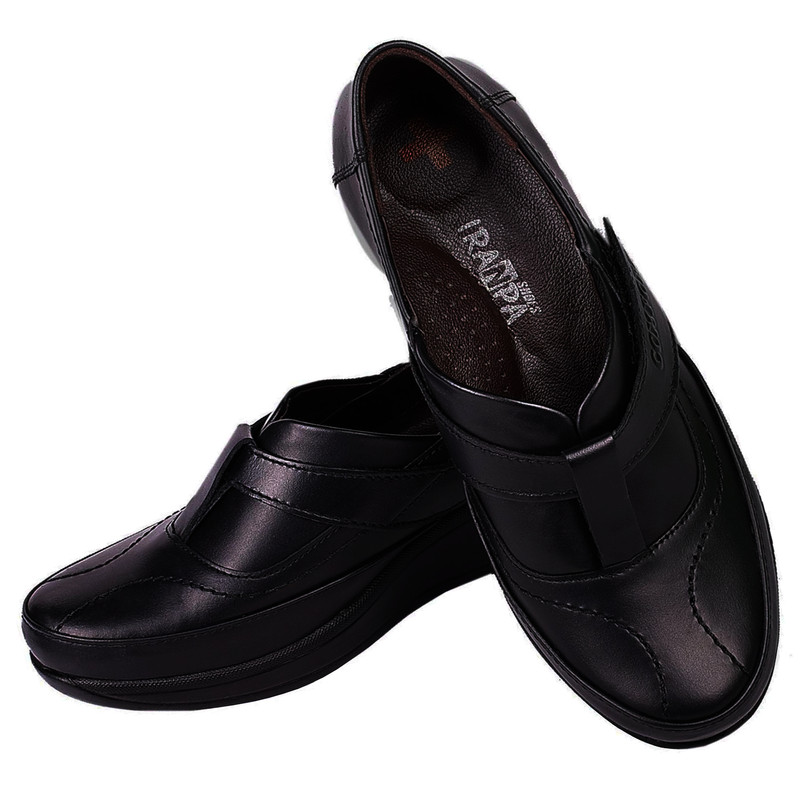 کفش طبی زنانه ایران پا مدل کامفورت رنگ مشکی