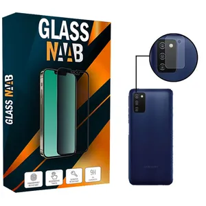محافظ لنز دوربین گلس ناب مدل SAD-01 مناسب برای گوشی موبایل سامسونگ Galaxy A02s / A03s