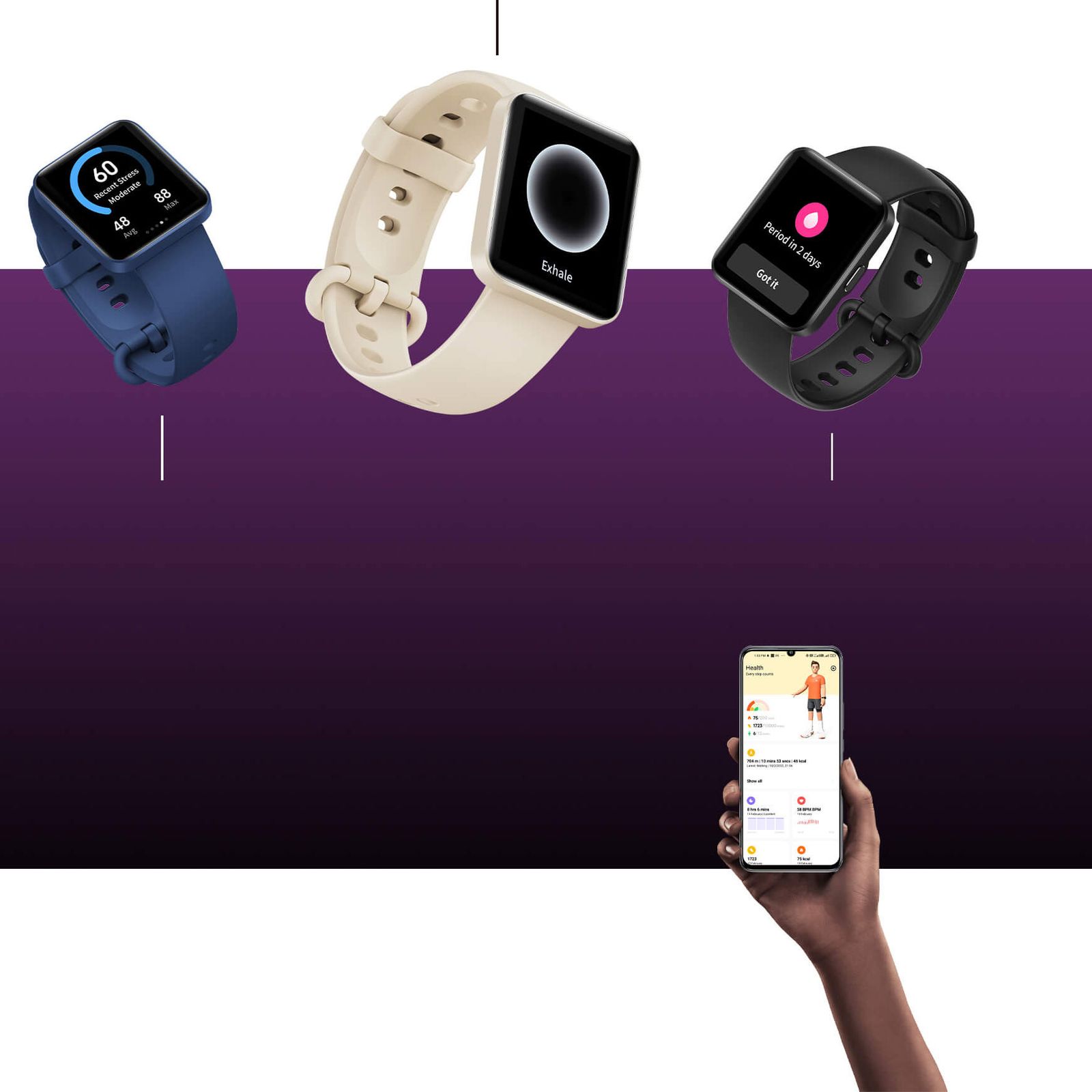 ساعت هوشمند شیائومی مدل Redmi Watch 2 Lite طرح بند سلیکونی -  - 22