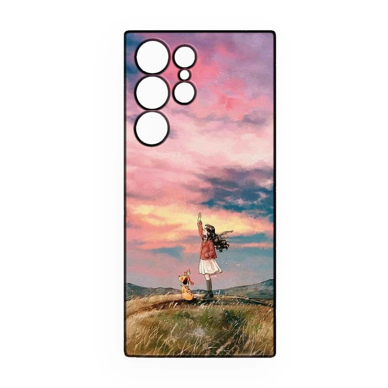 کاور طرح دخترانه کد 263 مناسب برای گوشی موبایل سامسونگ Galaxy S21 Ultra