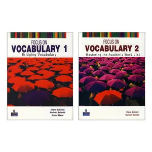 کتاب Focus on Vocabulary اثر Diane Schmitt انتشارات پرسون 2 جلدی