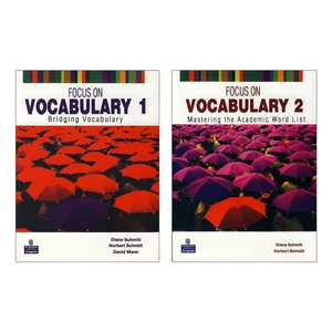 کتاب Focus on Vocabulary اثر Diane Schmitt انتشارات پرسون 2 جلدی