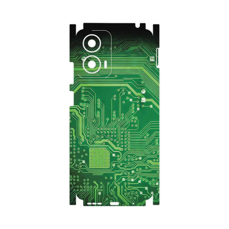 برچسب پوششی ماهوت مدل Green_Printed_Circuit_Board-FullSkin مناسب برای گوشی موبایل موتورولا Moto G24