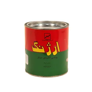 رنگ روغنی سفید براق ارژنگ کد 500 حجم 1 لیتر