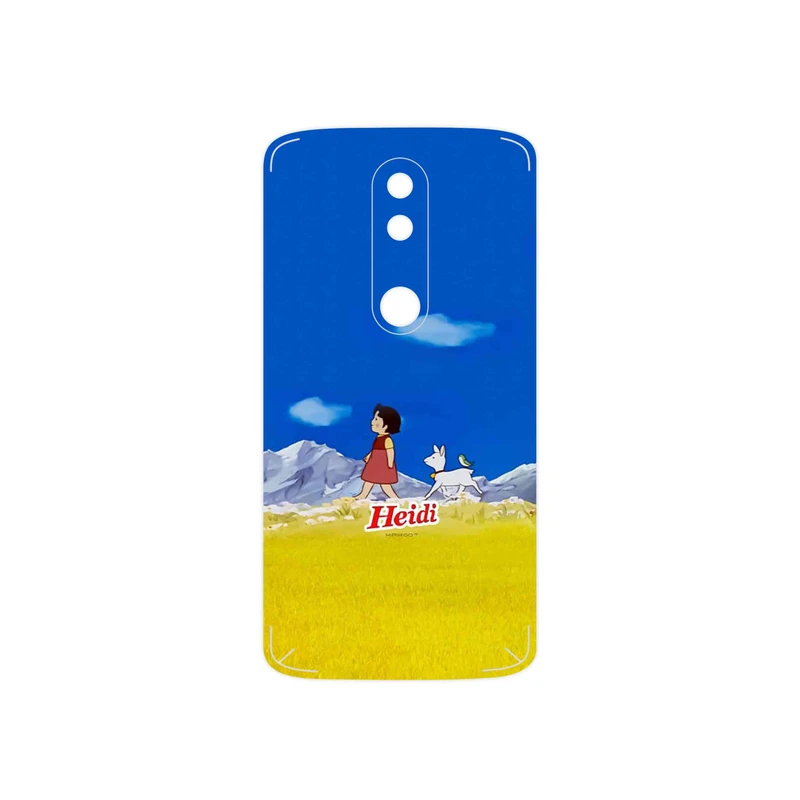 برچسب پوششی ماهوت مدل Heidi Girl of the Alps مناسب برای گوشی موبایل موتورولا Moto X Force