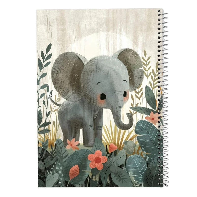 دفتر نقاشی 50 برگ مدوپد مدل موجودات فانتزی کد DF16849