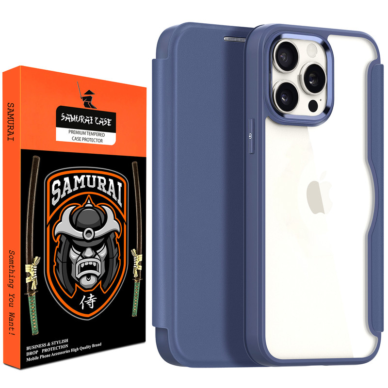 کیف کلاسوری سامورایی مدل Shine-X مناسب برای گوشی موبایل اپل iPhone 13 / 14