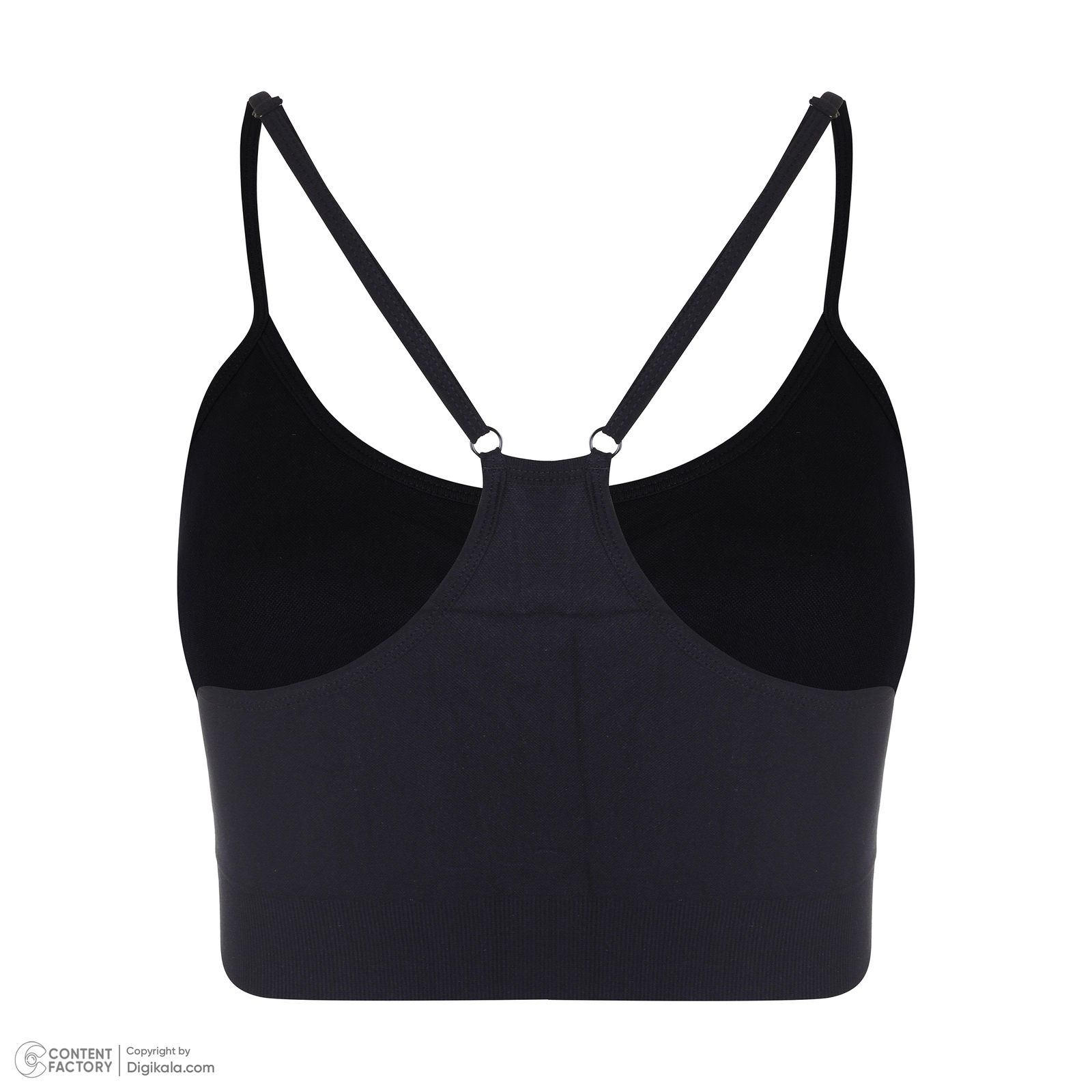 نیم تنه ورزشی زنانه دریم اسلیم مدل T6205 رنگ مشکی -  - 2