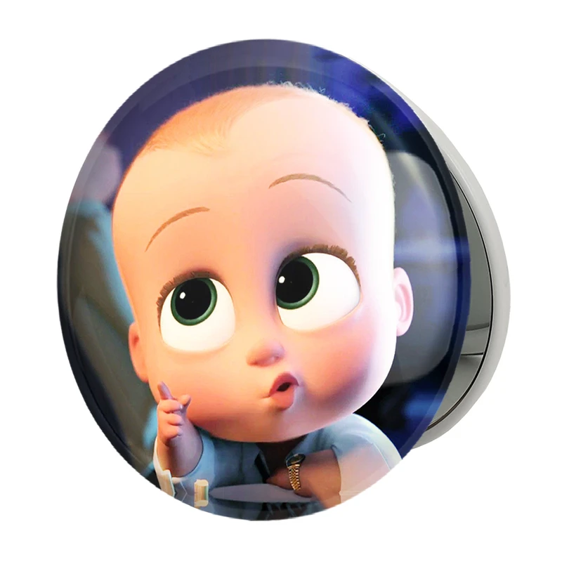 آینه جیبی خندالو طرح بچه رئیس Boss Baby مدل تاشو کد 12509 