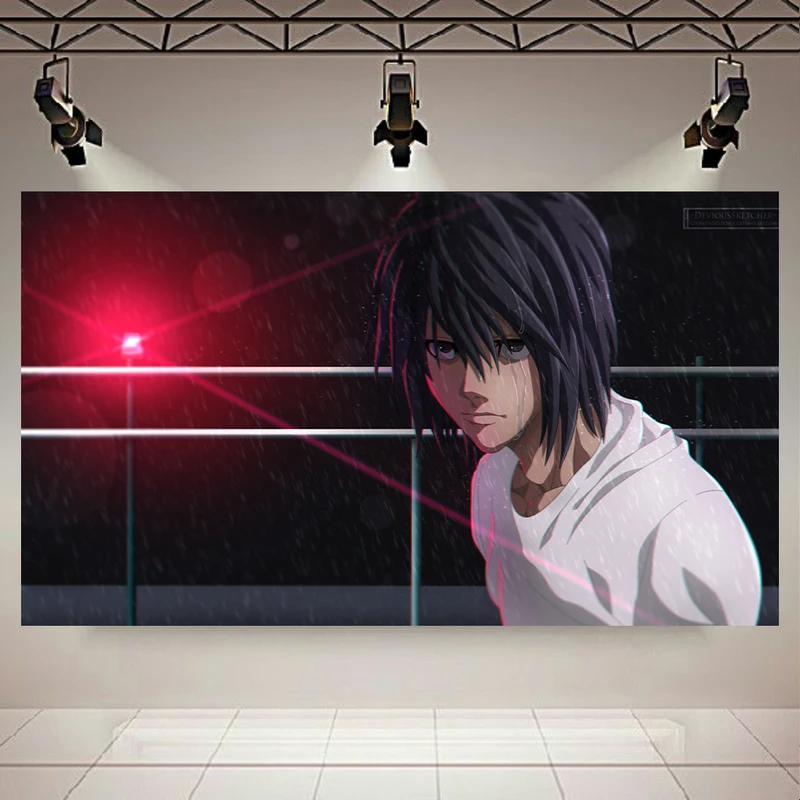 پوستر طرح انیمه مدل دفترچه مرگ کد AR8130