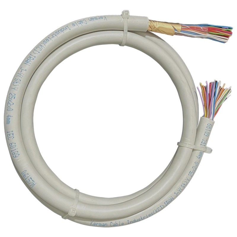 کابل 25 زوج تلفن مدل 0.4 میلی متر کد 25