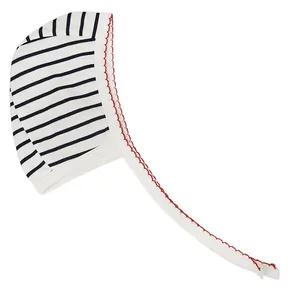 کلاه نوزادی نیلی مدل Red Bow